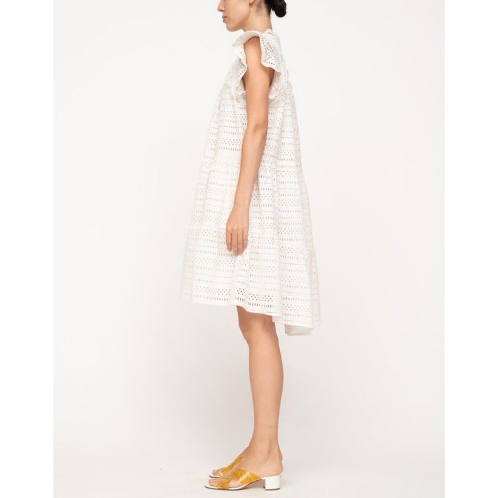 SEA New York Lina Eyelet Tunic Dress | Cream - Picture 5 of 8